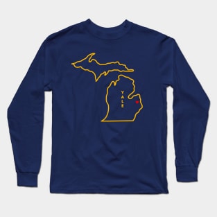 Yale MI Love (Yellow) Long Sleeve T-Shirt